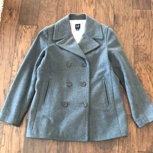 Wool pea coat